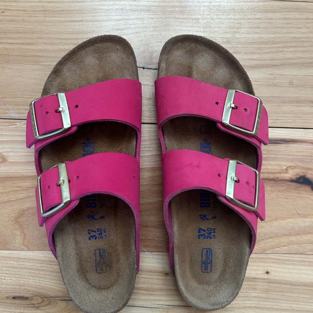 Pink Birkenstock Arizona 37